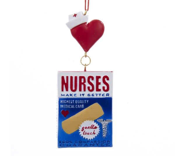 Bandage Box "Nurses" Hanging Ornament