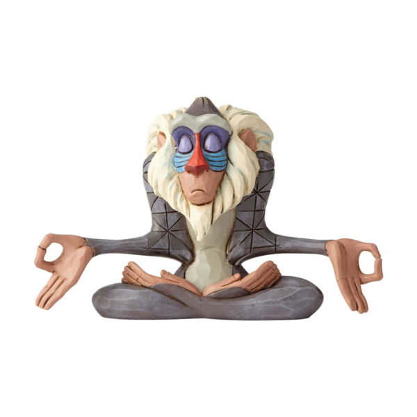 Jim Shore Disney Traditions – The Lion King Meditating Rafiki Mini Figurine