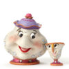 Jim Shore Disney Traditions – Mrs. Potts and Chip Figurine
