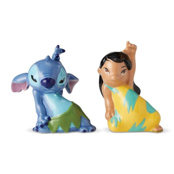 Disney Ceramics - Lilo and Stitch Salt & Pepper Shaker Set